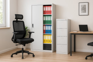 Wie kann man ein kleines Büro effektiv einrichten?