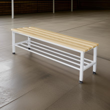 #30 BENCH 1500 SR – Sitzbank mit einer Länge von 1500 mm mit Schuhablage