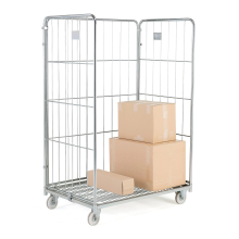 Verzinkter Käfigwagen, 3 Seiten