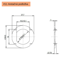 #11 Aretačná podložka