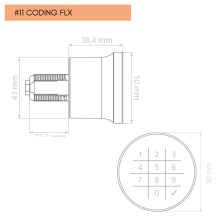 Flexibles Codeschloss