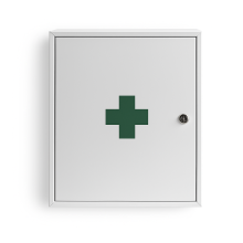 #27 FIRSTAID MINI – Kovová lekárnička s dvomi policami