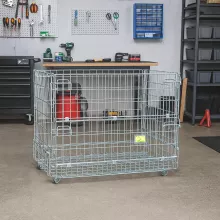 Rollcontainer mit 4 Wänden