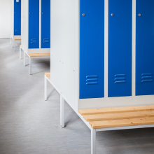 #16 SPORTBENCH 800 – Zabudovaná lavica ku skriniam so šírkou 800 mm