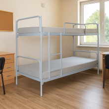 #03 FOLDING BED DOUBLE - Klappbares Metall-Etagenbett