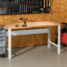 Arbeitstisch mit festen Beinen, 1500 mm