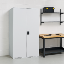 Werkzeugschrank mit hoher Tragfähigkeit, 4 Fachböden