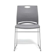 Ergonomischer Esszimmerstuhl, grau