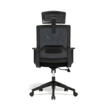 Bürostuhl mit Netzrückenlehne und Kopfstütze