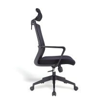 Bürostuhl mit Netzrückenlehne und Kopfstütze