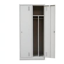 2-türiger Garderobenschrank mit Trennwand (zerlegt)