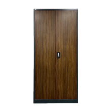 Büroschrank mit Dekor in dunkler Holzoptik (zerlegt)