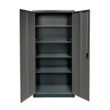 Büroschrank mit dunkler Holzoptik (zerlegt geliefert)