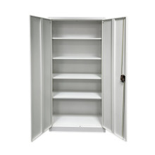 Büroschrank mit heller Holzoptik, 4 Fachböden (zerlegt geliefert)