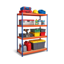 Regalset mit 4 HDF-Regalböden im Industriedesign