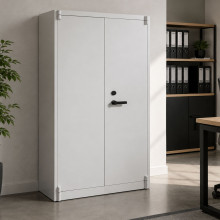 Feuerfester Lagerschrank, grau