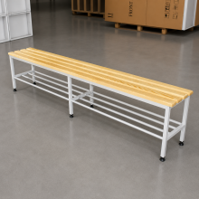 #30 BENCH 2000 SR – Sitzbank mit einer Länge von 2000 mm mit Schuhablage