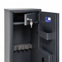 Schrank für 6 Waffen, mit elektronischem Schloss, 1500/340/260 mm