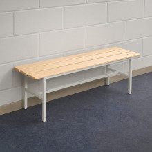 Klasická šatňová lavica #16 BENCH 1500. Je vhodná do šatní, športových klubov, do wellness, fitness centier.