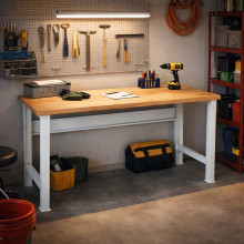 Arbeitstisch mit festen Beinen, 1500 mm