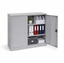 Universeller Metallschrank, 1200 mm breit, mit 2 Fachböden (zerlegt)
