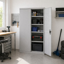 Werkzeugschrank mit hoher Tragfähigkeit, 4 Fachböden