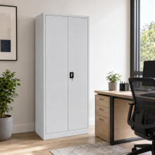 Hoher Büroschrank für Dokumente, Breite 800 mm, 4 Fachböden