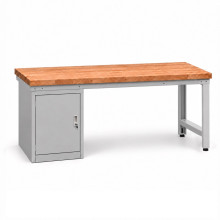 Werkbank mit Schrank, 2000 mm