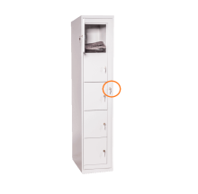 #11 LAUND LOCK+ – Zentrales Schloss für die Kleiderschränke zur Ausgabe von Arbeitskleidung
