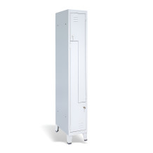 #03 CIK-CAK MINI 2 - 2-türiger Garderobenschrank mit Z- Türen, Spind mit Z- Türen, 1800/300/500 mm