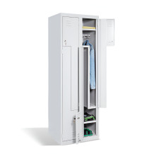 #03 CIK-CAK MINI 4 - 4 -türiger  Garderobenschrank mit Z- Türen, Spind mit Z- Türen, 1800/600/500 mm