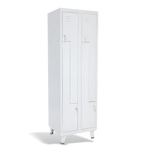 #03 CIK-CAK MINI 4 - 4 -türiger  Garderobenschrank mit Z- Türen, Spind mit Z- Türen, 1800/600/500 mm