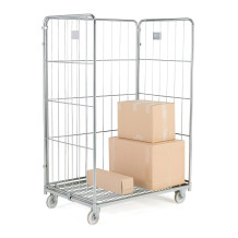 Verzinkter Käfigwagen, 3 Seiten