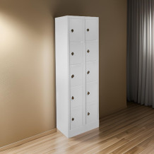 #03 BOXES W10 │ 10-Türiger Fächerschrank für Wertsachen, 1950 x 480 x 460 mm