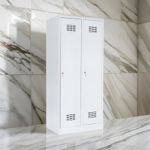 #03 MAXI 2 - 2-türiger Kleiderschrank mit Trennwand, 1800/800/500 mm