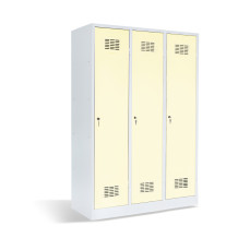3-türiger Kleiderschrank mit Trennwand, 1800/1200/500 mm