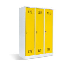 3-türiger Kleiderschrank mit Trennwand, 1800/1200/500 mm