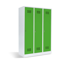 3-türiger Kleiderschrank mit Trennwand, 1800/1200/500 mm