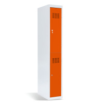 #03 MINI 2 – 2-türiger Kleiderschrank mit kurzen Türen, 1800/300/500, RAL 2004