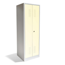 #03 STANDARD CROSS – 2-türiger Kleiderschrank mit Selbstöffnung, RAL 9010