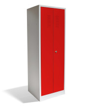 #03 STANDARD CROSS – 2-türiger Kleiderschrank mit Selbstöffnung, RAL 3020