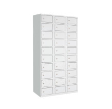 #03 BOXES 30 – Box mit 30 Fächern zur Aufbewahrung von Wertgegenständen, 1850/900/500 mm