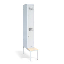 #03 MINI 2 - 2-türiger Kleiderschrank mit kurzen Türen, 1800/300/500 mm