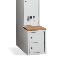 #03 SHOECABINET 1/2 – 2-türiger geteilter Schuhschrank 300 mm