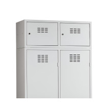 #03 SHOECABINET 2 400 - 2-türiger Schuhschrank 400 mm, Breite der Fächer 400 mm, 800/400/500 mm