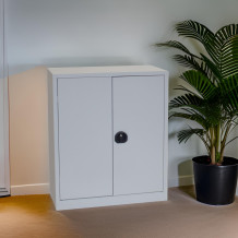 Büroschrank mit 2 Fachböden, 800 mm breit