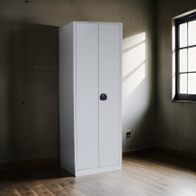 #03 STRONG SUPERSLIM MAXI - Büroschrank oder Werkstattschrank mit 4 Fachböden, 1945/600/420 mm