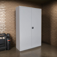 #03 STRONG WIDE MAXI - Büroschrank oder Werkstattschrank mit 4 Fachböden, 1945/1200/420 mm           