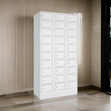 #05 BOX 30 GREY - Wertfachschrank mit 30 Fächer, 1850/900/500 mm