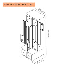 #03 CIK-CAK MAXI 4 PLUS